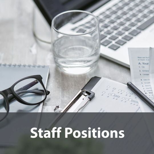 Click here to find a list of staff positions