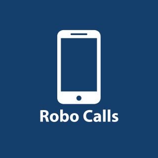 Robo Calls with Cell phone icon